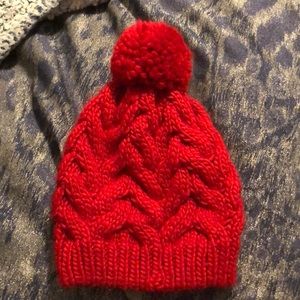 Red forever 21 beanie
